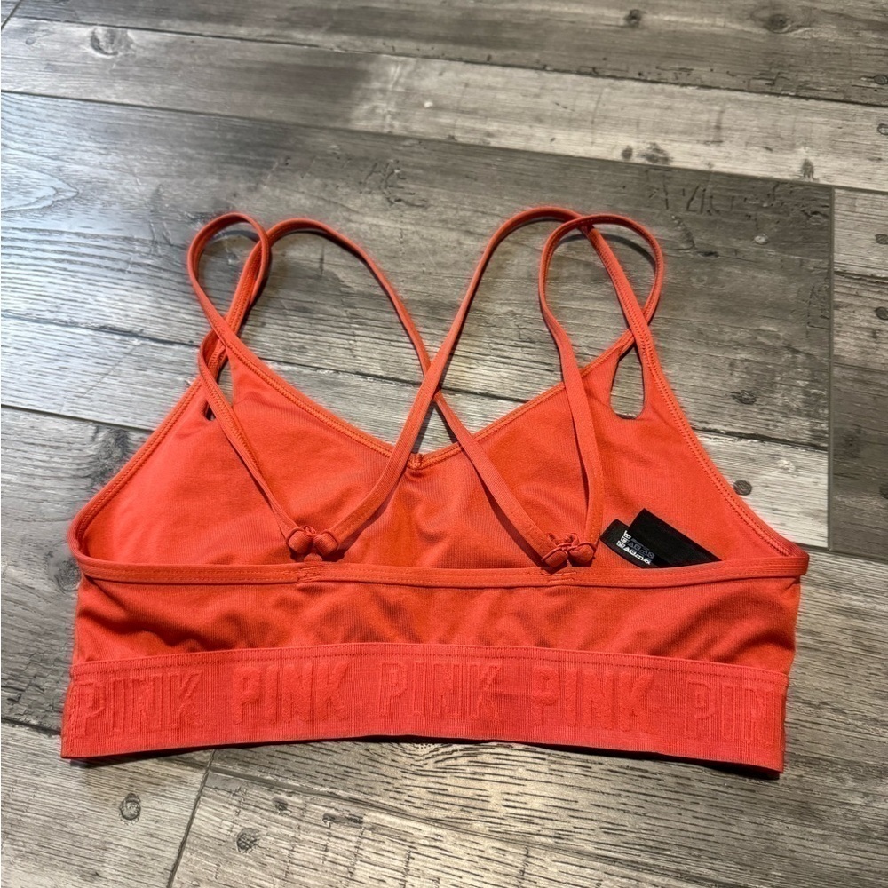 VICTORIA'S SECRET Burnt Orange Sports Bra Bralette Small